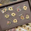 Pegatinas para Celular de Oro Laminado 999 Colores de Fortuna, Longevidad, Felicidad, Riqueza y Cinco Caminos de la Riqueza Regalos de Año Nuevo Souvenirs al por Mayor