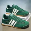 Sapatos Masculinos, Primavera e Outono Clássicos Retrô com Sola Fina, Sapatos Casuais Esportivos, Tênis Masculinos Modernos Versáteis com Bloqueio de Cor, Confortáveis Sapatos de Treino Alemães, Tênis