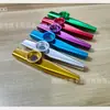 Kazudi metal tocando instrumento musical Kazoo juguetes de educación preescolar equipo de música para niños celebridad de Internet principiante cero base
