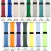 Suitable for Applewatchs10/9/8/7/Se/Ultra Apple Silicone Adjustable Magnetic Foldableing Buckle Strap