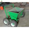 Máquina pequeña de lijado de césped artificial empujada a mano Máquina de lijado de arena para campo de fútbol Césped Máquina de lijado de césped Máquina de lijado de césped semi-automática de cuatro ruedas