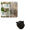Estante de Flores Móvel Estante de Armazenamento Estante de Flores de Chão para Varanda Suporte de Vasos de Flores Multicamadas para Sala de Estar Estante de Exibição de Ferro