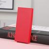 Nueva caja de reloj de color sólido simple en stock, venta al por mayor, caja de reloj rectangular de rayas de alto sentido, caja de reloj abatible