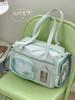 Bolsa Anime Pain Fresca e Fofa Estilo Japonês para Meninas, Bolsa Transversal de Ombro Portátil Leve, Bolsa de Viagem para Deslocamento de Grande Capacidade
