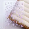 Adesivos para Unhas 5D Embossados Vida Cotidiana Europeia e Americana Flores Coloridas Decoração de Unhas Versátil Tridimensional de Alta Qualidade Pétalas Adesivos para Decoração de Unhas de Diário