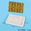 Uma variedade de renda vintage renda molde saia forma peixe escama casca padrão diamante pérola forma molde de silicone
