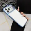 Adecuado para iPhone 18 Pro Max, funda de teléfono con soporte de lente acrílico transparente, funda protectora de cobertura total Apple 17