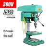 Z 520 380V de alta potência de alta precisão industrial de bancada furadeira desktop máquina de perfuração de 750W máquina de perfuração e torneira de dupla finalidade