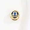 Collar Personalizado Estéreo de las Doce Constelaciones Europeas y Americanas Colgante de Piedra de Nacimiento Cortado a Doble Cara con Circonita Cadena para la Clavícula con Piedras Preciosas de Colores
