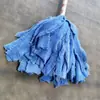 Mop de Veludo Coral Absorve Água Rapidamente e Não Solta Fiapos. Mop Tradicional Antigo para Piso Úmido e Seco com Cabo de Madeira Vendido Diretamente pelo Fabricante