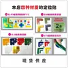Pegatina de Posicionamiento de Cuatro Esquinas PVC Mate Artículo 6S Forma de L Esquina Recta Logo Fijo 3*1t Tipo Cruz 12.5*5 Punto