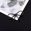 Broche para Mujer Accesorios de Ropa de Alta Gama Pin de Pedrería de Alta Gama Decoración Vintage Nicho Broche de Mariposa de Pedrería Accesorios de Ropa