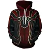 Ropa periférica de traje espacial para nuevos productos transfronterizos, sudadera con capucha de impresión digital, sudadera de anime para cosplay