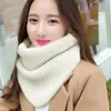 Bufanda Pulóver Estilo Coreano para Estudiantes para Mujer, Calentador de Cuello de Lana Grueso Versátil para Otoño e Invierno para Hombres y Mujeres, Nuevo y Moderno Envoltorio de Cuello Coreano