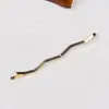 Explosiones clip de metal para colgar DIY color retenedor flequillo de niña pinza de borde pinza plana pasador accesorios para el cabello accesorios para el cabello