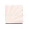 Plato de Papel Rayado Rosa para Niña Plato de Cena Vaso de Papel Servilleta Vajilla Cuerda para Globos Juego de Banderines Decoración para Fiesta de Cumpleaños