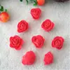 Flor de rosa artificial de espuma PE de 3,0 cm, corona de flores decorativa para mano, flor falsa, cabeza de flor pequeña