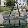 Cesta Rectangular Reforzada y Engrosada para Secar Ropa, Bolsa de Malla para Secar Ropa, Cesta para Secar Verduras, Cesta para Almacenar Artículos Secos, Hecha de Material de Poliéster
