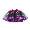 Europeu e Americano Halloween Europeu e Americano New Dot Girls tutu Saia Impressa Malha Saia Infantil vestido para crianças
