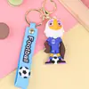 Nuevo Colgante Llavero Estrella de Fútbol de Dibujos Animados, Muñeco Personaje Estrella del Mundial, Colgante para Mochila, Decoración de Coche