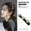 Princesa Perezosa Cabeza Doble Capa Horquilla para Cabello Roto Clip Lateral Flequillo Frente Trenzado Artefacto Horquilla Clip Lateral Diadema Accesorios para el Cabello