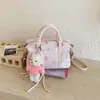 Bolso cruzado de alta gama, elegante, moderno, versátil, bolso de mano popular con estampado fresco y dulce, bolso de hombro moderno personalizado