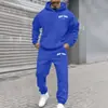 Amazon Cross-Border Nova Moda Street de Venda Quente para Homens e Mulheres Moletom com Capuz de Veludo Estampado Conjunto Hoodie Estilo Quente