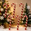 Novas Decorações de Doces de Natal de Vidro Enfeites de Biscoito de Gengibre Decorações de Árvore de Natal Decorações para Festa de Feriado de Inverno