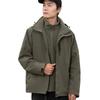 Chaqueta Desmontable Tres en Uno para Hombre con Manta Interior para Otoño e Invierno Viajes al Aire Libre Impermeable Cortavientos Mantiene el Calor Chaqueta Desmontable para Mujer