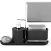 Caja de jabón para encimera de cocina, escurridor de trapos de acero inoxidable, dispensador de jabón, escurridor de detergente de prensa manual, venta al por mayor del fabricante