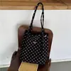 Bolsa Feminina Polca Dot Estilo Coreano 2026 Novo Modelo Bolsa de Mão Grande Capacidade Bolsa de Ombro Versátil Bolsa Tote para o Dia a Dia