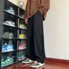 Primavera Verão Moda Americana Streetwear Calças Compridas Tendência Bonito Descolado Calças Jogger Calças Esportivas Perna Reta Novas Calças Listradas Calças Casuais Masculino