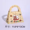 Dia dos Namorados Chinês Urso de Desenho Animado Mochila Escolar Presente de Aniversário Lembrança de Bebê Caixa de Presente Portátil Caixa de Papel Temporada de Formatura Caixa de Doces