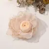 Estilo Genial, Estilo Antiguo, Encaje Hermoso con Borde Quemado, Rosas Secas, Accesorios para el Cabello Hechos a Mano DIY, Ramilletes, Accesorios para Ropa al por Mayor
