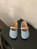 Zapatos de Malla Tejida Transpirables Leybold de Suela Gruesa de 7 cm con Altura Interior, Estilo Mary Jane, Corte Medio