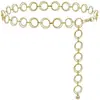 Cadena de Cintura de Metal Atmosférica de Comercio Exterior Europeo y Americano para Mujer Verano Transfronteriza Nueva Tendencia Moda Cadena Corporal Chica Caliente Cinturón de Vestido