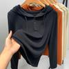 Moletom com Capuz Casual Slim-Fit para Mulheres, Camada Base Quente para Outono e Inverno, Blusa de Manga Longa com Capuz
