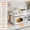 Estante de Almacenamiento para Horno de Microondas de Acero Inoxidable Cocina Electrodomésticos Horno Olla Arrocera Estante de Almacenamiento Extraíble Encimera