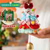 Decoración Navideña Palo Retorcido Árbol de Navidad Hecho a Mano Kit de Materiales DIY Decoración para Ventana Escritorio Regalo Navideño Creativo