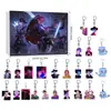 Calendário de Contagem Regressiva de Natal para Grupo de Meninas Caçadoras de Kpop Transfronteiriço Caixa Surpresa Mochila de Carro Pingente de Chaveiro de Acrílico