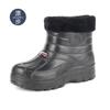 Botas de neve de cintura alta de inverno masculinas EVA à prova d'água, sapatos quentes de algodão, leves, refrigerados, para trabalho de lavagem de carros, chef