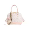 Dropshipping Bolsa Concha Rosa Estampada Luxo Leve 2026 Nova Moda Bolsa de Mão de Alta Qualidade Atacado