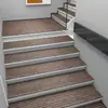 Tapete de Escada Autoadesivo Espesso à Prova de Som, Impermeável e Antiderrapante para Casa, Escritório, Prédio, Hotel, Reforma de Escada Comercial, Nova Atualização