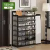 Sapateira para Entrada de Casa, Armário de Sapatos Interno Elegante Simples de Múltiplas Camadas, À Prova de Poeira, Casa de Aluguel, Novo Modelo Quente 2025