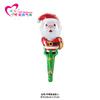 Nuevo Globo de Navidad Árbol de Navidad Palo de Mano Papá Noel Campana de Navidad Regalo Decoración de Fiesta Arreglo