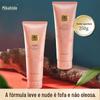 Meijiaxiu rima de flores fragrância suave máscara capilar 250g loção capilar reparo suave creme de tratamento capilar melhora cabelo rebelde condicionador