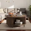 Mesa de Centro para Sala de Estar Estilo Moderno Minimalista Amazon Transfronteiriça Mesa de Armazenamento de Chão para Casa Feita Sob Medida com Mesa de Centro de Altura Ajustável