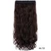 Peruca mulheres longo cabelo cacheado uma peça de alta temperatura seda sem costura peça de extensão de cabelo 5 clip clip peruca de cabelo local de fábrica