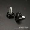 Altura de pie ajustable 6 mm pie ajustable herraje para muebles pie ajustable pad para mesa y silla pie lineal tornillo de PVC pie ajustable