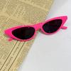 Gafas de sol estilo ojo de gato retro estilo coreano con personalidad europea y americana, gafas de sol estilo hip hop para celebridades de Internet callejeras, gafas de sol de moda ins